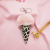 Fashion ice cream fashion female bag key chain pendant key accessories creative accessories doll pendant