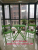 Manufacturers direct European and American wind fashion coffee shop outdoor set table folding table chair