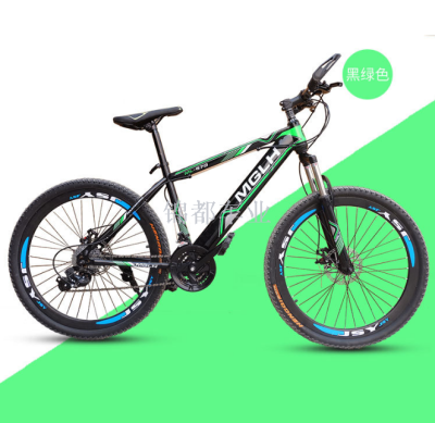 Mountain bike men and women 24 \"22\" 20 \"primary and secondary school students cycling variable-speed bicycles