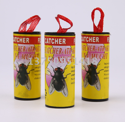 FLY CATCHER roll stick FLY paper glue tape environmental protection non-toxic FLY paper to FLY FLY paste