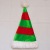 Christmas Hat Christmas Holiday Party Decorations Gold Velvet Red Green Strip Straight Edge Hat Plush Christmas Cute Hat