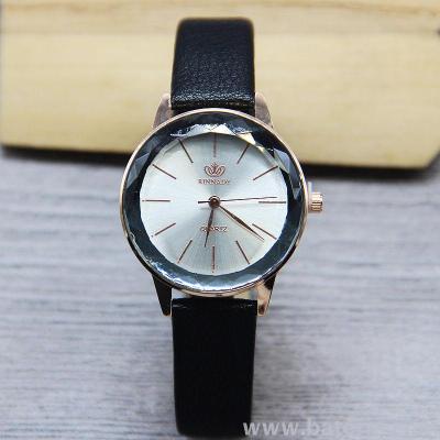 New simple trend crystal cut noodles nail strap watch for ladies fresh student watch