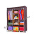 Simple wardrobe cloth wardrobe steel frame reinforced steel tube cloth wardrobe folding large group scroll type