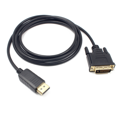 1.8M Professional DP to DVI Converter Cord DisplayPort Male to DVI-D 24+1Pin Male Monitor Display Adapter Cable