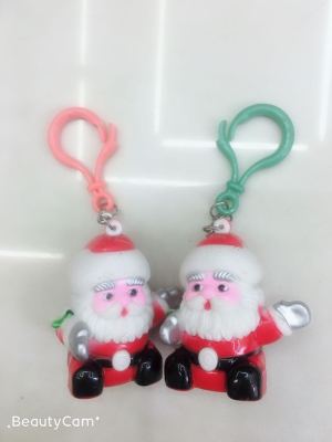 Santa key chain pendant