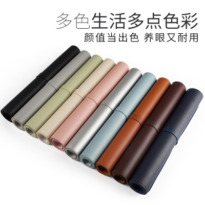Desk mat spot leather waterproof large mouse pad desktop leather pad sewing leather pad