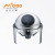 Buffet oven electric heating round puffy furnace breakfast oven stainless steel round thickening