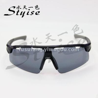 Classic comfortable sports outdoor mountaineering riding conjoined sunglasses 421