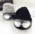Fashionable men and women wool hat women glasses decoration thickened warm knitting rabbit hair hat
