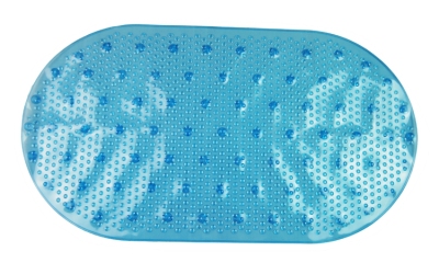 Transparent oval beads bath mat bath mat non-slip massage mat bath mat non-slip PVC pad