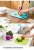 Home Creative Kitchen Plastic Chopping Board Portable Folding Cutting Board Multifunctional Cutting Board Draining Cutting Board