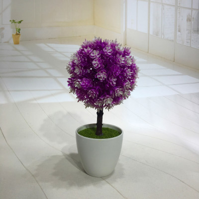 Miniature miniature bonsai flower potted plant manufacturers direct sales simulation flowers