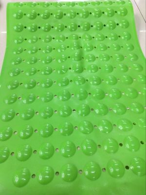 Solid color transparent bubble mat anti-skid mat massage mat mat bath mat anti-skid mat PVC mat