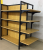 Boutique mother and baby shop double steel and wood shelves without column end, stock, support customization