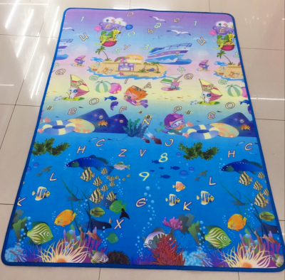 120by 180cm(0.8cm thick) two side baby pad,pe mat 