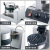 Yiwu wanhe electric heating single-head rotating waffle oven waffle machine muffin machine commercial waffle machine