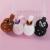 Yj-608a rabbit pearl plush warm earphone in winter