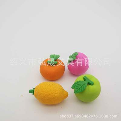 4 manufacturers of fruit series 3D customized rubber sets