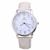 European and American fashion silver marble grain 1-12 digital belt watch quartz watch