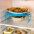 Mom & Pea Multi-Function Microwave Oven Heating Layered Steamer Pallet Rack Double-Layer Heat Insulation Plate Storage Rack Potholder