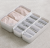 Can be stacked without lid 3 cases 5 cases socks storage box plastic underwear storage box desktop drawer sorting box