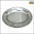Df99480 Stainless Steel Thai Egg Plate Egg Plate Oval Disk Food Tray Tray Pastry Plate for Kitchen and Hotel