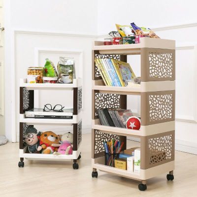 W16 Wide Three-Layer Japanese-Style Multi-Layer Storage Shelf Home Noble Storage Layer Shelf Kitchen Storage Shelf