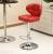 Pu Bar Chair European Style Bar Stool Lifting Rotating Wine Bar Chair Sub Cash Register High Stool Home Beauty Front Desk Back Stool