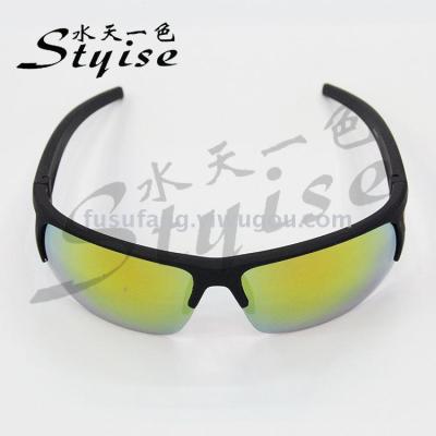 New outdoor sunglasses comfortable half-frame sports sunglasses 9731