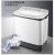 [Wanhe Trade] 8.5kg Large Capacity Double Cylinder Double Cylinder Washing Machine Household Dormitory Washing Machine