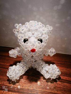 Crystal teddy bear baby