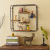 New style goes on the shelf industrial wind retro wall hanging bar cafe wall shelving interior hanging