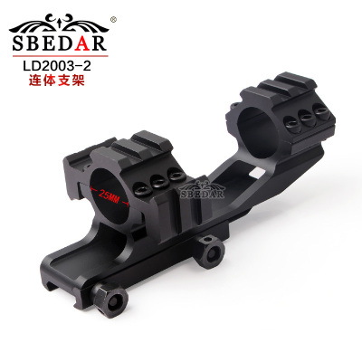 The 20mm wide outdoor scope is equipped with guide rail connecting bracket.