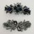 Yiwu Small Commodity Popular Headdress Barrettes Crystal Spring Clip Large Ornament Steel Clip Ponytail Clip