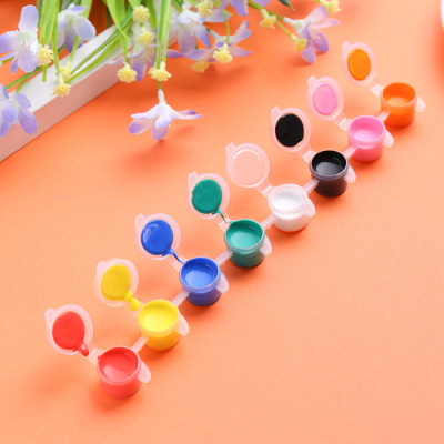 A large number of wholesale plastic paint acrylic paint plaster paint glue paint paint paint for children