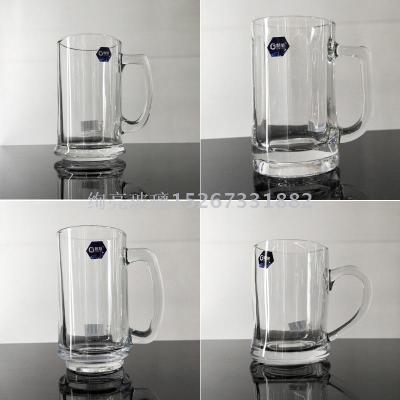 beer glass mug glassware glass cup water glass with handle langxu glass cup 