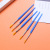 Wholesale 12.5cm Nylon Plastic Flat Pen Hook Line Pen Children's Oil Painting Brush Number Oil Painting Brush