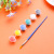 Factory Direct Sales 3ml 6 Siamese Acrylic Paint Accessory Pen Children Watercolor Vinyl Paint