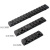 MLOK black metal 5 segment 9 segment 13 segment base guide rail