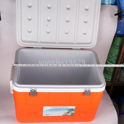 Bulk 45L plastic products cold insulation box travel home for cold drinks and food freezers