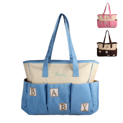 New hot style multi-functional fashion mother bag portable slanting shoulder bag bag bag mother bag mother and baby supplies wholesale
