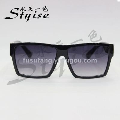 Fashion trend men's and women's box sunglasses versatile sunglasses 9747-p