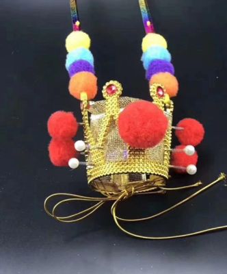 Cap and hair ornament for children