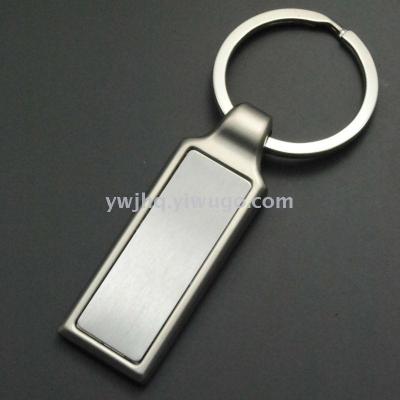 Simple single brand key chain custom pattern advertising promotional gifts