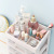 Cosmetics Storage Box Plastic Transparent Drawer Desktop Storage Rack Dressing Table Cosmetic Case Skincare Shelves