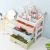 Cosmetics Storage Box Plastic Transparent Drawer Desktop Storage Rack Dressing Table Cosmetic Case Skincare Shelves