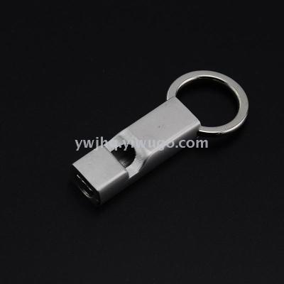 Boutique spring whistles key chain whistles function of the key chain can be customized logo