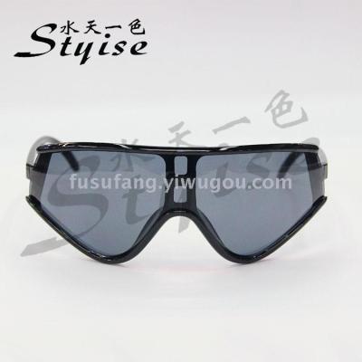 Fashion outdoor large frame ski eye protection sports sunglasses 9757