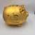 Ten yuan shop boutique creative fashion gifts ceramic pure gold golden pig piggy bank