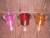 No. 12 Small Candle Cup Spray Color Printing Frosted Roast Flower Glass Cup Bar KTV Candle Cup Candle Cup